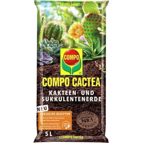 COMPO CACTEA Kakteen- und Sukkulentenerde 5l (1/5)