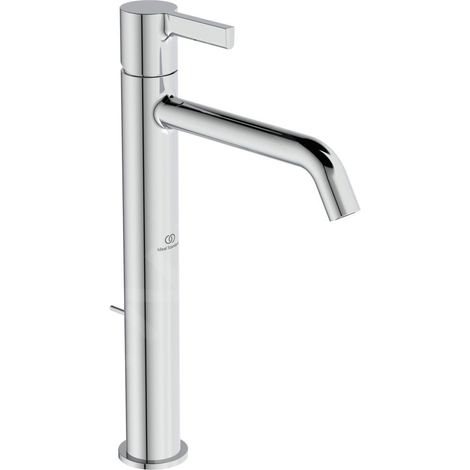 Robinet de lavabo IS JOY, avec socle prolongé, avec vidage, longueur 170 mm, chromé (1/5)