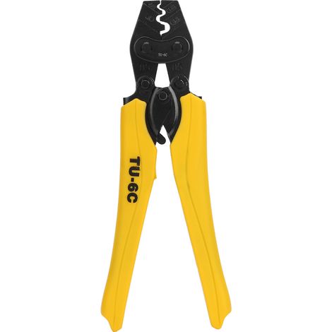 Pince à sertir professionnelle en acier CR V pour câbles 0.75-6 mm² (20-10 AWG) (1/5)