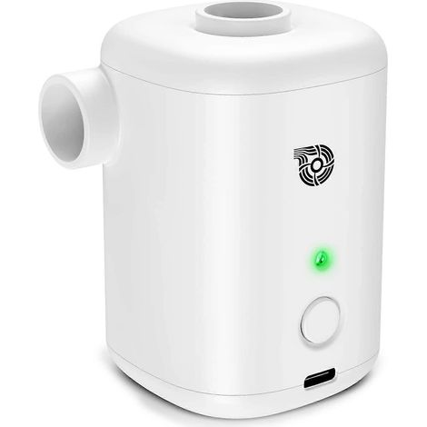 Pompe de gonflage électrique 4000 mAh, batterie rechargeable, avec 4 buses d'air (1/5)