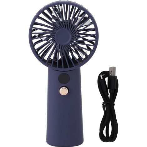 Ventilatore Portatile Senza Spazzole 9600mAh, 100 Velocità, Design Moderno in ABS Leggero 380g – Ideale per Ufficio e Campeggio (1/5)