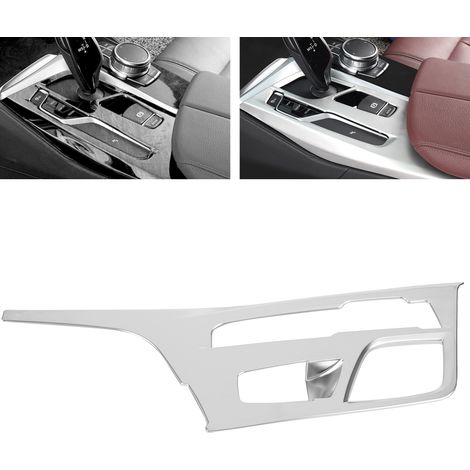 Cache chromé de la console centrale de levier de vitesses, compatible avec BMW Série 5 G30 (2017-2018) (1/4)