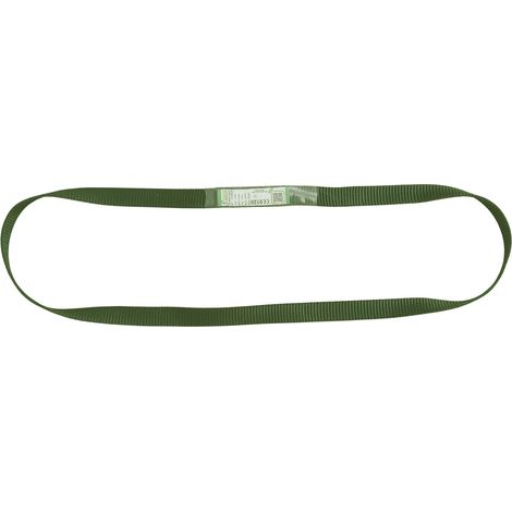 Kratos Absturzsicherung Bandschlinge 30kN grün Breite 20 mm Länge 60 cm EN 566