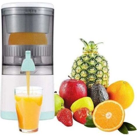 Presse-agrumes électrique mains libres pour Orange, Citron, Pomme, Tomate, Raisin, alimenté par USB, détachable et lavable, Vert (1/5)