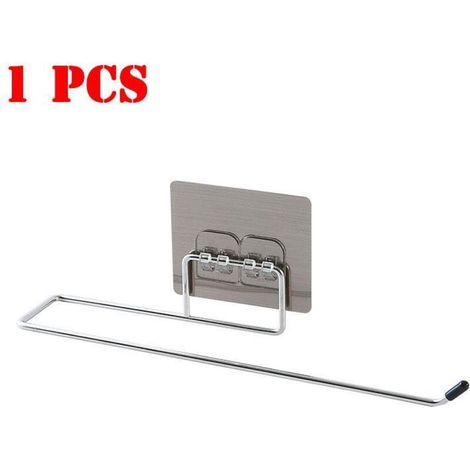 1/2 Kitchen Toilet Paper Holder, Tissue Holder, Hanging Toilet Paper Holder for Bathroom, Toilet Roll Holder, Towel Rack, Towel Holder, Storage Shelf - Aqu (1/5)