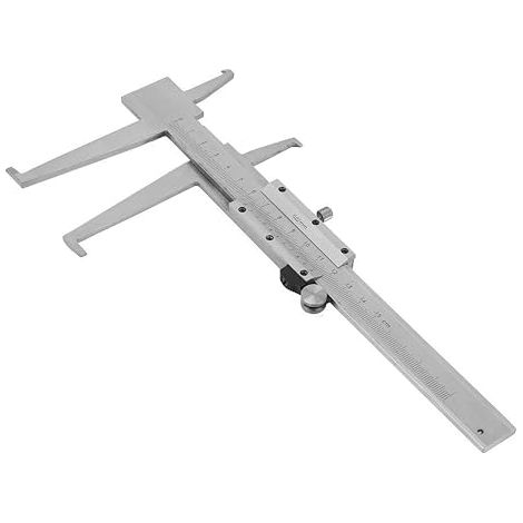Vernier Caliper 9-150mm Double Groove Inner Diameter Gauge Carbon Steel Measuring Tools for DIY Woodworking Metal Working Plumbing NE03 (1/5)