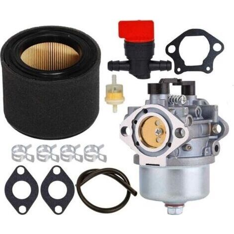 Kit de filtre à air et de carburateur pour Kawasaki FJ180V et Toro, compatible avec les références 15004-0962 et 15004-7010 (1/4)