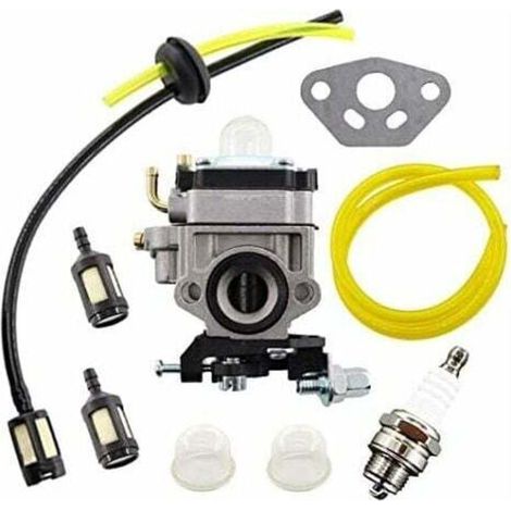 Kit carburatore Ulisem per decespugliatori AL-KO, modelli BC410, BC4535, BC4125, con tubo carburante e filtro. (1/5)