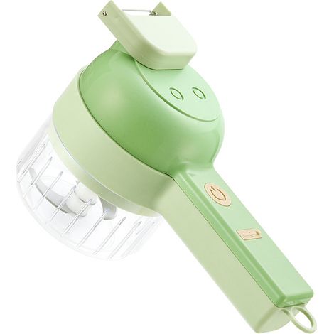 in 1 portable electric vegetable slicer, manual vegetable slicer and vegetable cutter (1/5)