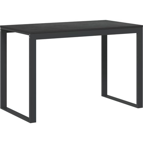 vidaXL Computertisch Schwarz 110x60x73 cm Holzwerkstoff