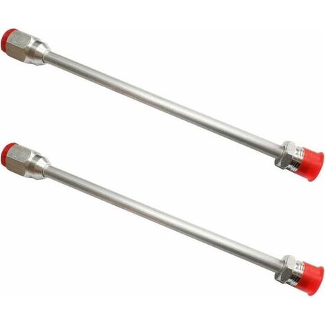 Rallonge de buse Airless 30 cm – Compatible pistolets Titan/Wagner/Graco – Pour surfaces difficiles d'accès – Lot de 2 pièces (1/3)