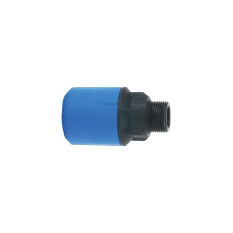 John Guest Speedfit Blue Adapter 25mm X 3/4"Male Ug102B