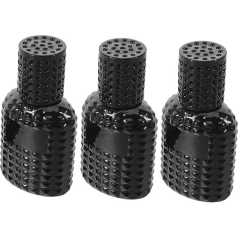 de 3 flacons de parfum rechargeables dorés avec vaporisateur (1/5)