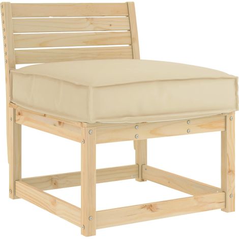 Maison Exclusive - Kissen Oxford-Stoff Beige 60 x 60 x 12 cm (1/5)