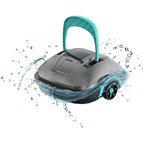 Bestway – Robot nettoyeur de piscine autonome – Alimentation batterie lithium – Surface jusqu'à 15m² – Débit 2520 L/h – Nettoyage automatique
