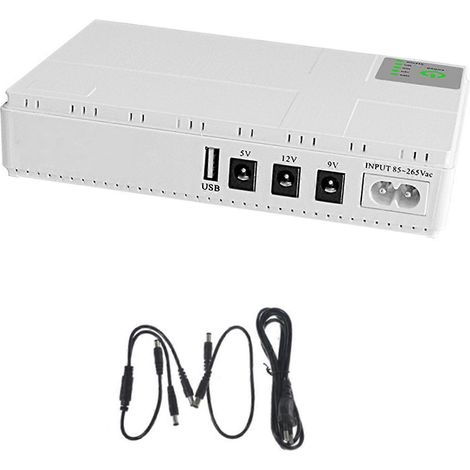 Alimentation sans coupure UPS portable 8800mAh pour routeur et caméra de surveillance (1/4)