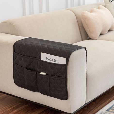 Housse De Bras De Canapé - Imperméable - Polyester - Pour Accoudoir De Canapé Fauteuil Ou Méridienne - 50 X 90 Cm - 1 Pièce (1/4)