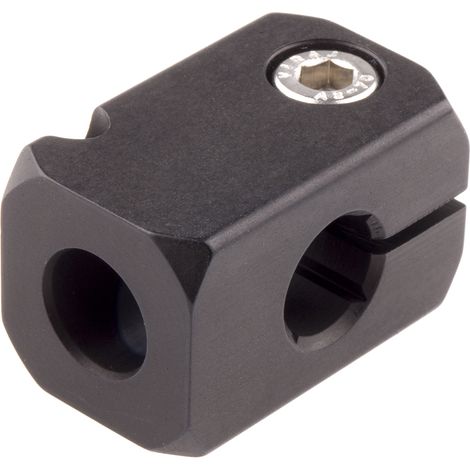 Collier de connexion RS PRO, profilé 8mm, Ø 10mm en Aluminium ( Prix pour 1 ) (1/2)