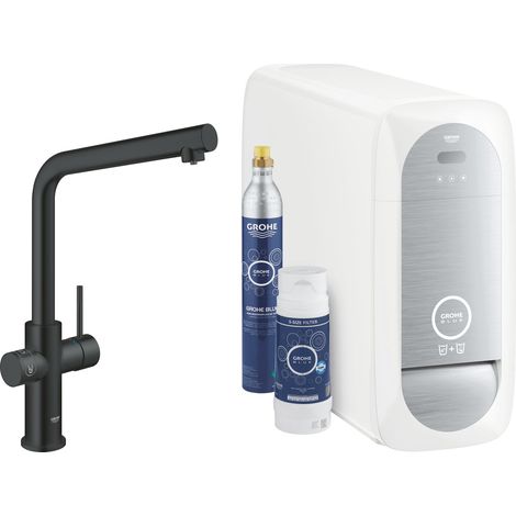 Grohe Blue Home Starter kit caño en L Black, 31454KS1 (1/2)
