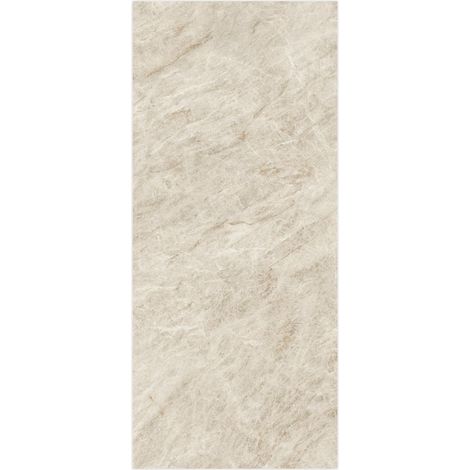 Carrelage effet Marbre Blanc Impérial 278x120x0,6 cm Silk Sorvella - Mur intérieur (vendu par carton de 3,336 m²) - RO'MA CARRELAGE
