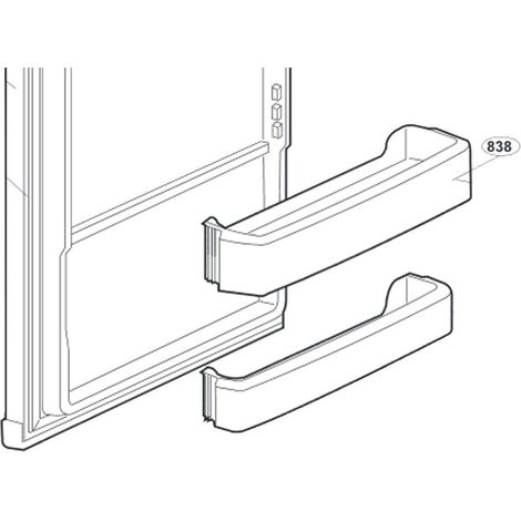 Balconcino bottiglie n. di rif. 838 - Frigorifero, congelatore - BEKO - 4349884