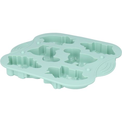 Silikonform mit 6 Mulden in Tierform – Kuchenform zum Selbermachen, Schokoladendesserts und Puddings, Küchenbackwerkzeug (1/5)