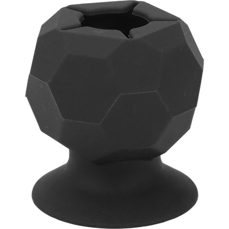 Scrap Collector Portable Student Silicone Suction Cup Hand Made Waste Collection Ball Vinyl StorageBlack (1/5)
