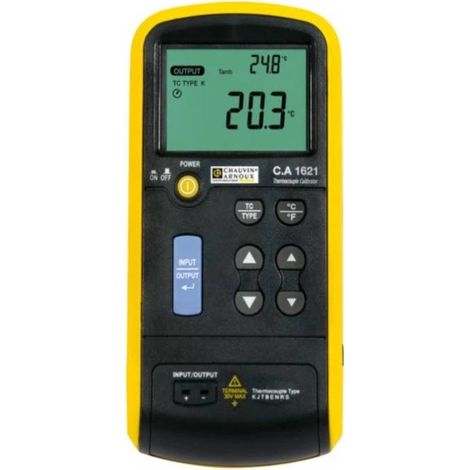 Calibrateur de température, Type B, E, J, K, N, R, S, T, Chauvin Arnoux, Vers 1621 ( Prix pour 1 ) (1/2)