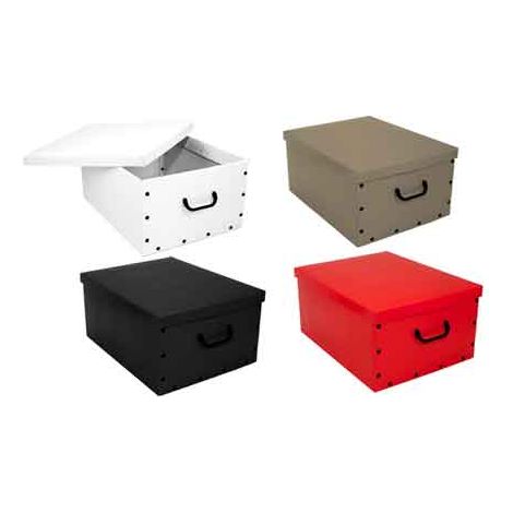CONTENITORE MULTIUSO 'BIG BOX SOLID COLOR' cm 49x39x24h