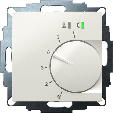 Termostato Eberle UTE 2500 blanco 55 x 55 mm