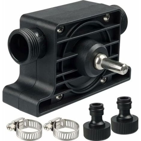 Pompe à Eau et Huile pour Perceuse, Mini Pompe Portable d'entraînement de Perceuse Électrique, Pompe de Vidange Miniature sur (1/5)