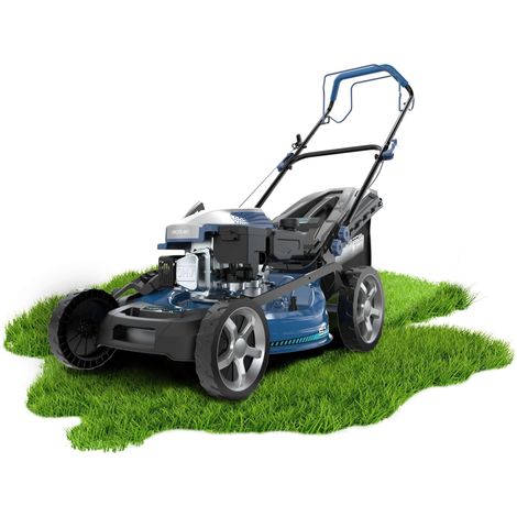 [PRODOTTO USATO] Tosaerba a benzina da 167cc. Corpo in acciaio 51 cm. Sistema Z-Tech con cambio di altezza e pop-up automatico. 4in1 con mulching.