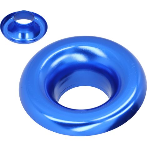 Trompette d'admission d'air froid 3.5 pouces Adaptateur cône de vitesse CNC Aluminium bleu Accessoire tuning auto Performance (1/5)