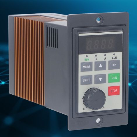 Miniatur-Frequenzumrichter 0,2 kW, einphasiger 220-V-Eingang, dreiphasiger Ausgang (1/5)