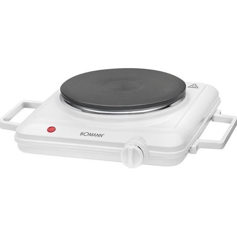 Bomann EKP 5027 CB plaque de cuisson électrique blanche 1500W (1/5)