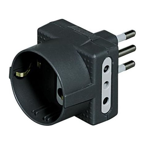 bticino S3610G adaptateur prise d'alimentation Type L (IT) Anthracite