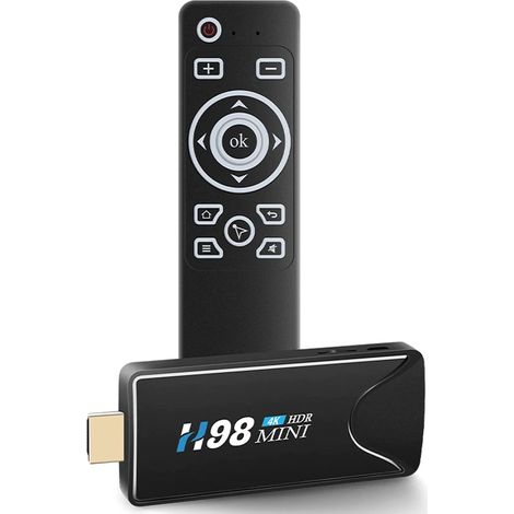 Android TV Box Mini Tv Stick Wifi Smart TV Ultra HD 4K 4GB/64GB Con Telecomando