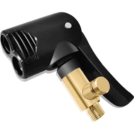 Adaptateur de valve pour pneu de voiture, embout en laiton, connecteur de valve pour pneus de voiture, camion, vélo, moto, dégonflé-AquaForge (1/5)