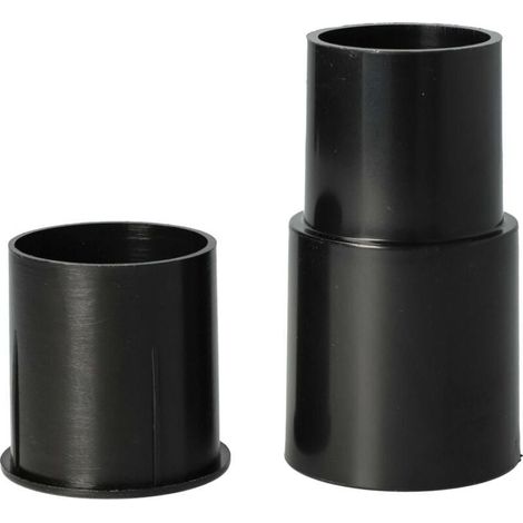 2x Staubsaugeradapter für Staubsaugerdüse, Staubsaugerrohr/Griff mit 32- und 35-mm-Anschluss – schwarz, Kunststoff (1/3)
