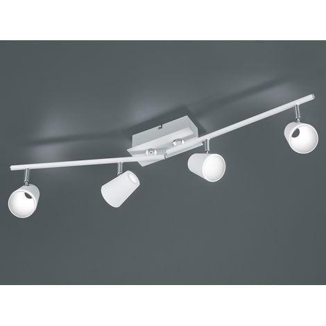LED Deckenstrahler NARCOS 4-flammig Weiß, Breite 81,5cm (1/5)