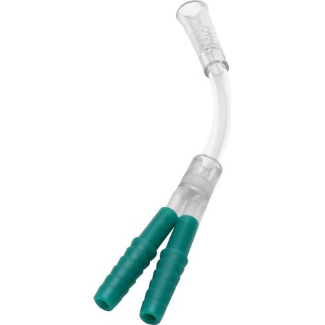 Générateur d'oxygène jetable, tubulure d'oxygène à trois voies, connecteur d'oxygène à trois voies, accessoires pour ventilateur (1/5)