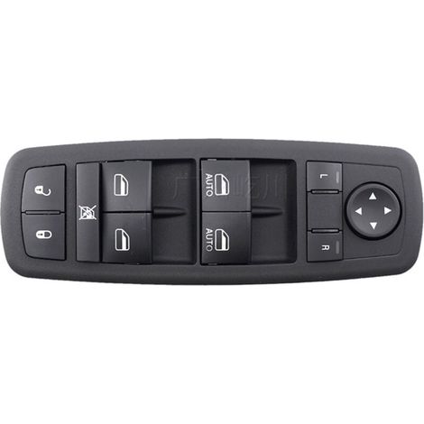 Interrupteur de fenêtre Master Power de rechange pour Chry-sler 300 2012-2014, Dodge Charger 2013-2014, Dodge Journey 2012-2019, 68139805AA, 68139805AB, 68139805AC, 68139805AD, 1S144259, DW. S1919 (1/4)