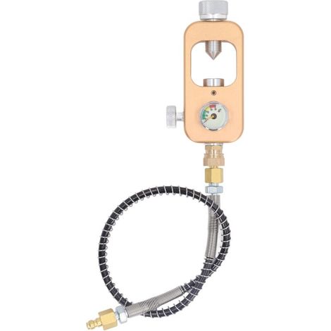 Adaptateur de plongée à Valve DIN avec tuyau, Station de remplissage 4500Psi, système de remplissage de réservoir HPA pour vannes Standard K J H (1/5)