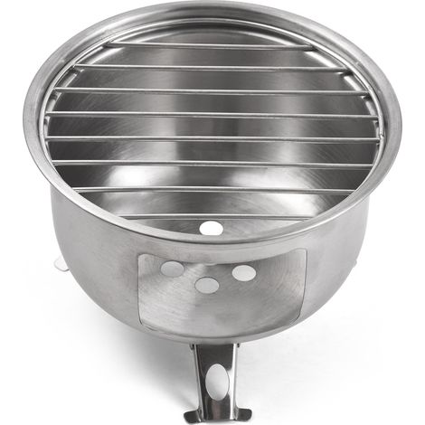 Foyer de camping compact pour randonnée, combustion de bois, brûleur à alcool, grill au charbon, cuisine, BBQ, pique-nique (1/5)