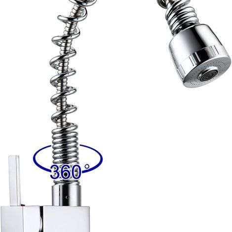 Mitigeur de cuisine moderne avec robinet extractible, mitigeur d'évier. (1/5)