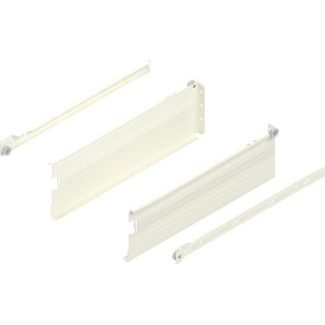 BLUM METABOX K Zarge 320 Schraubversion, Teilauszug, NL 400, Cremeweiß (1/4)