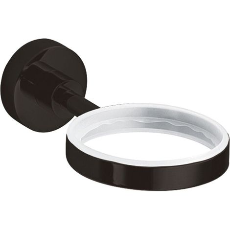 Lineabeta - Supporto singolo Baketo in ottone nero