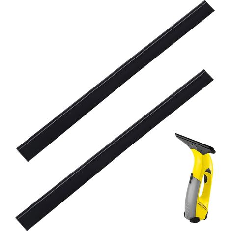 2 pièces Caoutchouc Raclette Vitre 280 mm Remplacement de la raclette lèvres en Caoutchouc, compatibles avec karcher WV1 WV2 WV5 WV50 WV55 WV60 WV75 pour nettoyeurs de vitres (1/5)