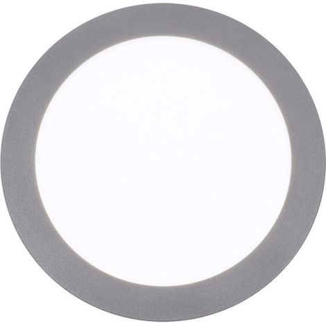 Downlight LED Empotrable Circular Gris 22,5 cm  Foco LED 18 W CCT (1/5)