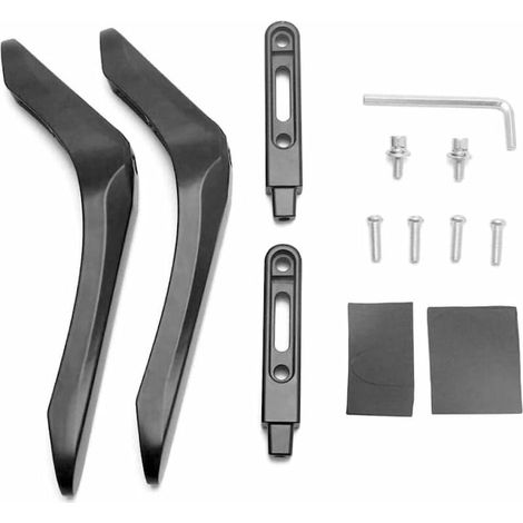 Support TV universel, 32-65 pouces, avec pieds de montage, ensemble complet, mobilier robuste et élégant (1/2)